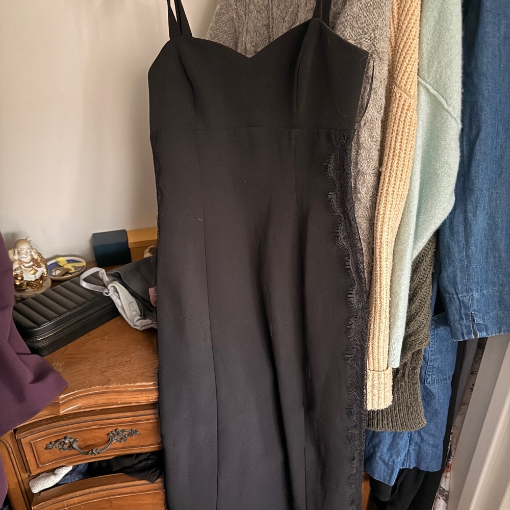 French connection black dress